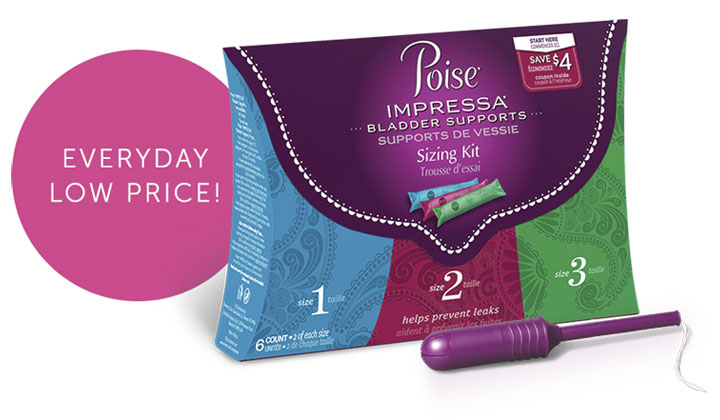 FREE Poise Pads Samples