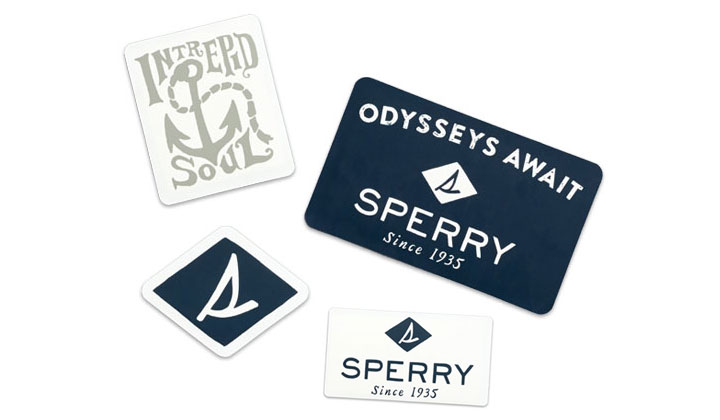 FREE Sperry Sticker Pack