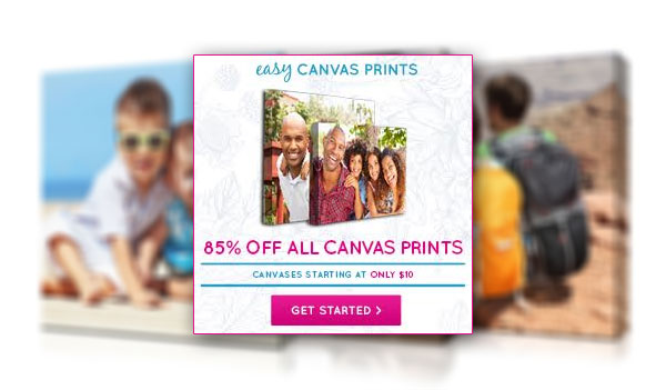 Easy Canvas Prints Coupon Code – 85% OFF (US)