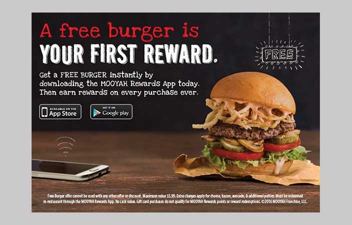 FREE Burger at Mooyah (US only)