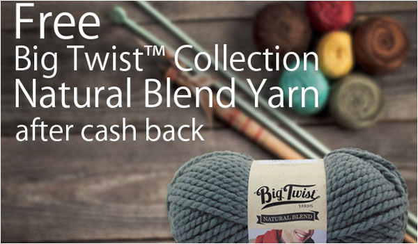 FREE Big Twist Yarn – TopCashBack (US)