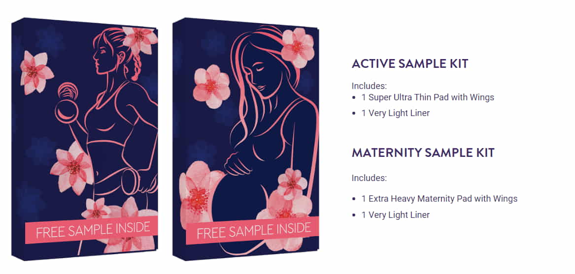 Free Prevail Incognito Maternity Sample Kit