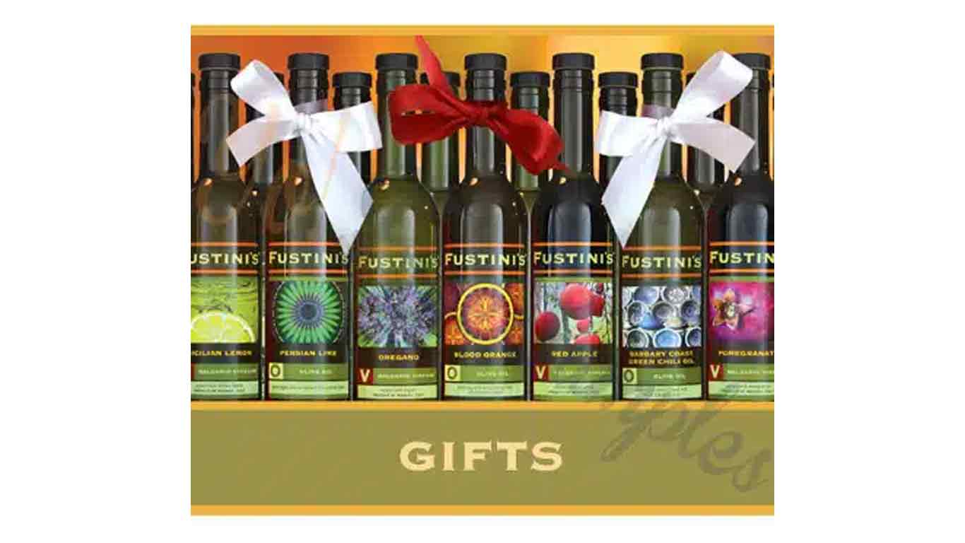 Free Oils and Vinegars Corporate Gift Set Sample From Fustini’s