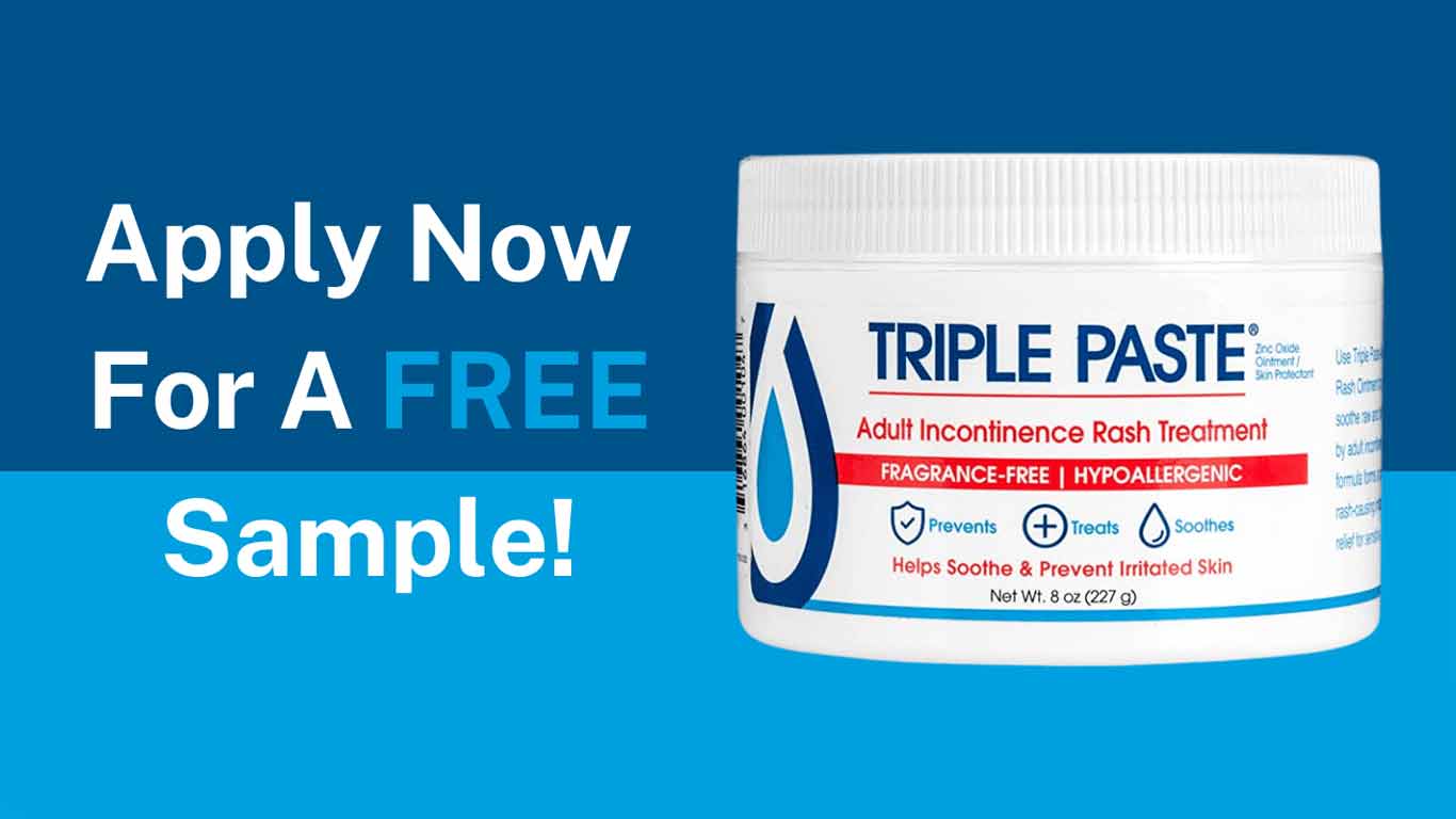 Free Triple Paste Adult Incontinence Rash Treatment