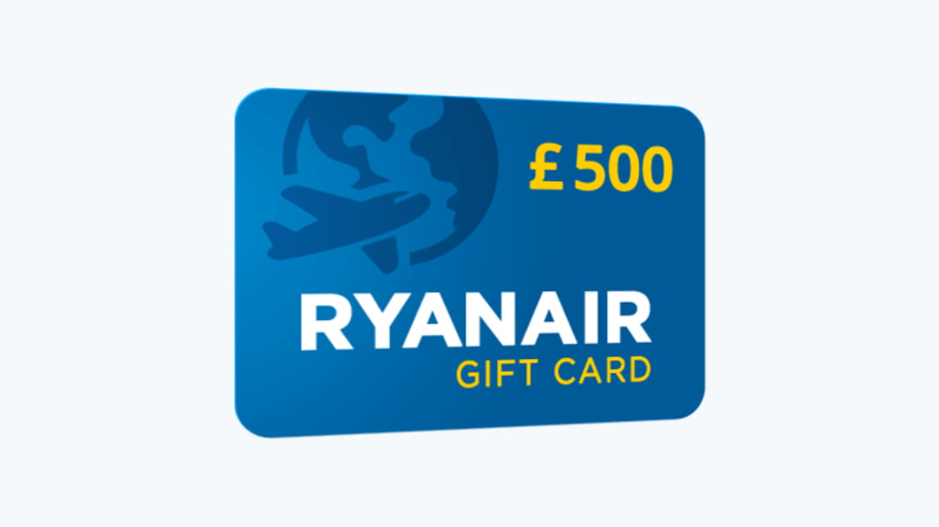Get a RyanAir Giftcard – UK