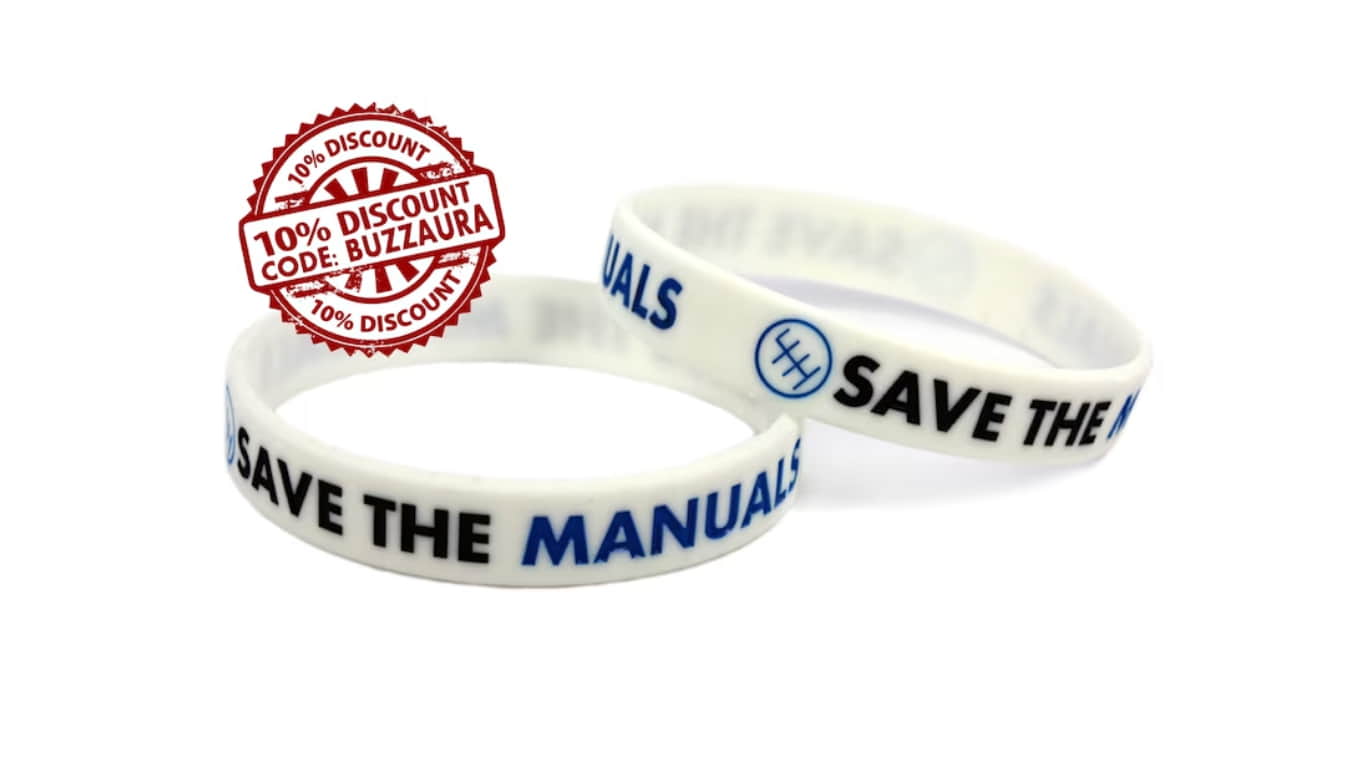 Save The Manuals Bracelet – Must-Have for Car Tuning Enthusiasts!