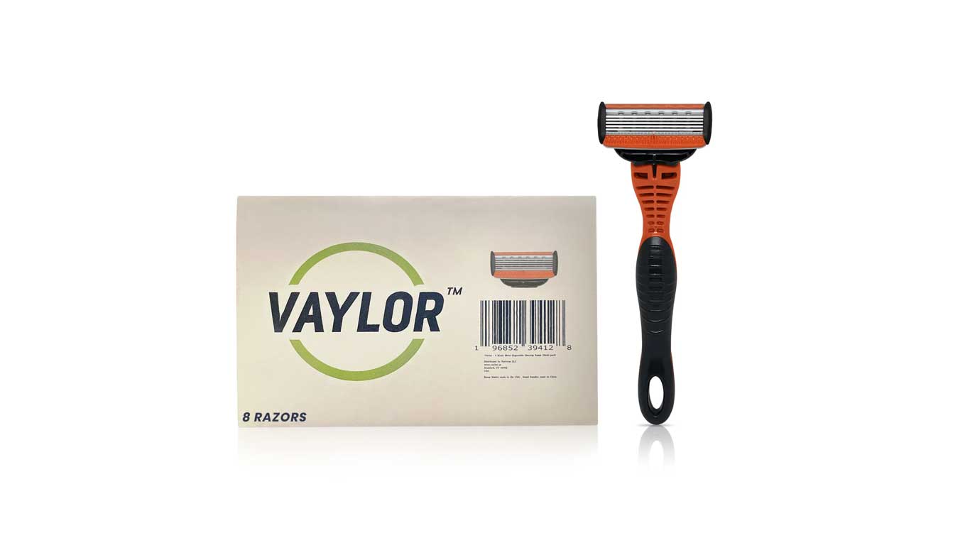 Vaylor 5 Blade Mens Disposable Shaving Razor