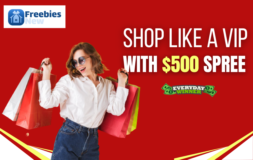 $500 Shopping Sprees Daily With Everyday Winner