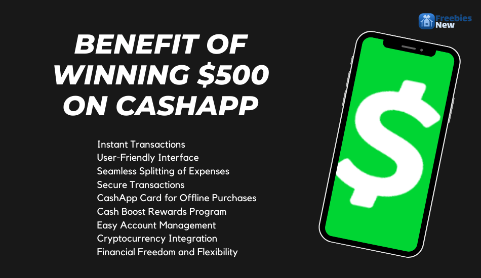 Winning $500 CashApp giveaway 