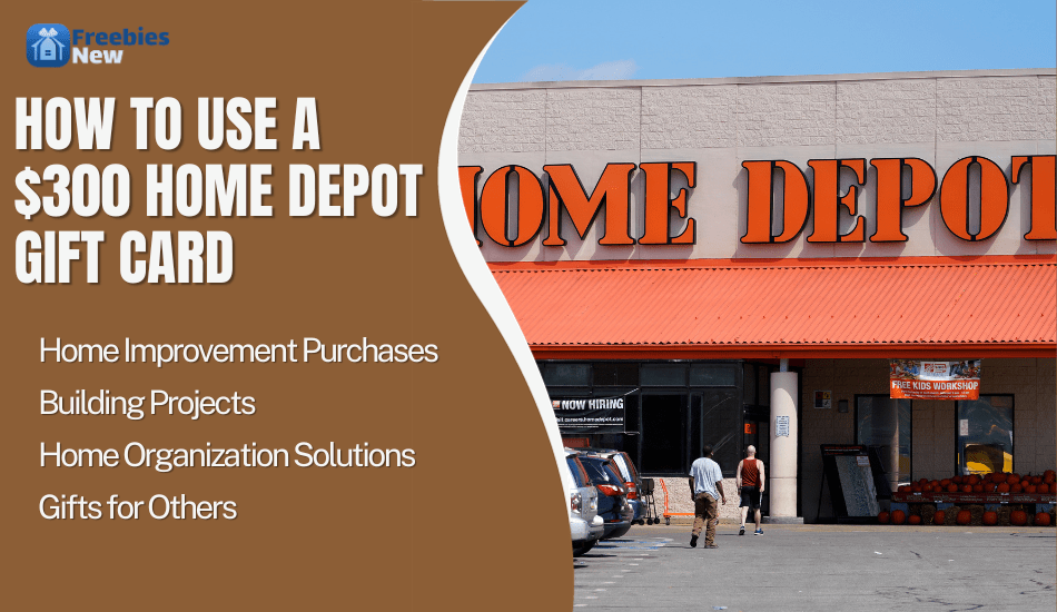 How to use Home Depot Gift Card