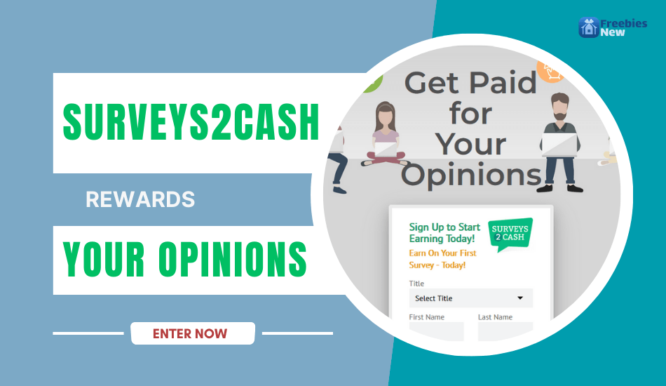 Surveys2Cash rewards your opinions
