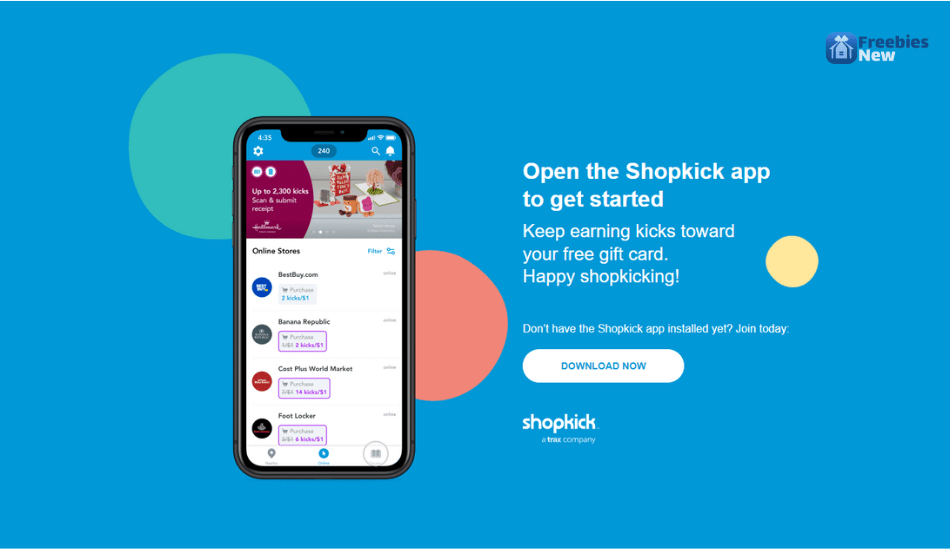 Earn Shopkick Rewards