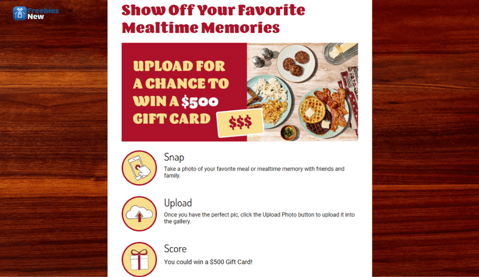 Win a Bob Evans $500 gift card